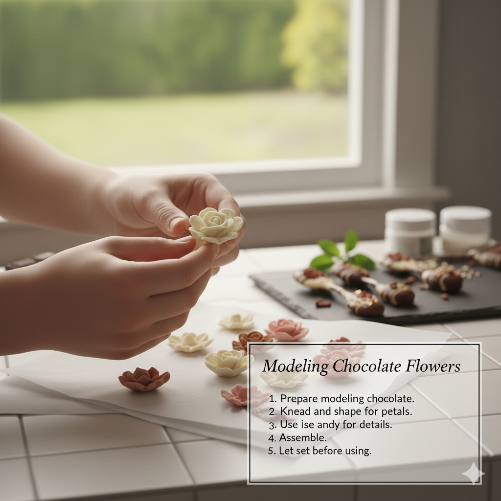 How to Make Chocolate Flowers: Complete Guide